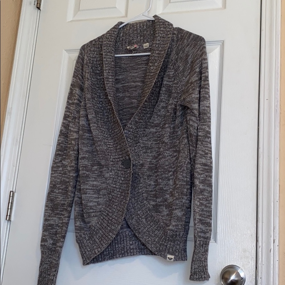 Casual over sweater one button